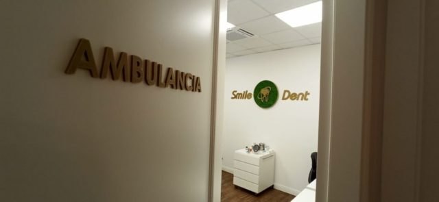 3D písmená na stene ambulancie